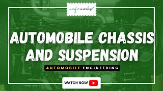 Automobile Chassis and Suspension  Automobile Engineering [upl. by Terri]