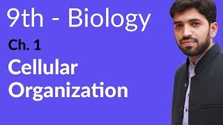 9th Class Biology Chapter 1  Cellular Organization  Class 9 Biology Chapter 1 [upl. by Teiv231]