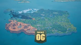 Fortnite Season OG Map [upl. by Eityak780]