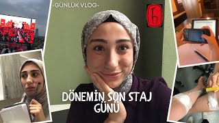 Hacettepede bir günümstajım bittifinaller yaklaşıyor vlog [upl. by Ahsenor]