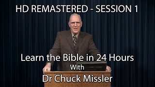 Learn the Bible in 24 Hours  Hour 1  Small Groups  Chuck Missler [upl. by Jehanna]