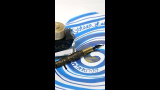 A Dazzling Ink Release Pelikan Edelstein Ink of the Year Golden Lapis [upl. by Marj]