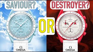 Omega x Swatch Moonswatch Will SAVE and DESTROY the Watch Industry [upl. by Claiborn]