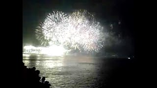 1231淡水漁人碼頭跨年煙火秀 Tamsui Fishermans Wharf fireworks show  安迪哥 [upl. by Garson]