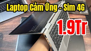 Laptop Doanh Nhân Vỏ Nhôm Nguyên Khối  Màn Cảm Ứng Xoay 360 Độ  Sim 4G  Chip i5 Ram 8G SSD 256G [upl. by Otha]