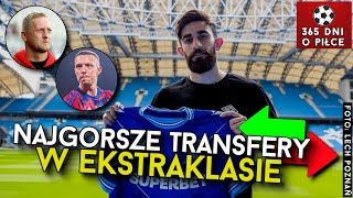 NAJGORSZE TRANSFERY w EKSTRAKLASIE  RANKING 10 NAJWIĘKSZYCH WTOP TRANSFEROWYCH LATEM 2023 roku [upl. by Pomfret290]