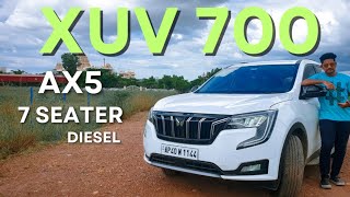 Mahindra XUV 700 AX5 Price amp Specs Review In Telugu mahindraxuv700 [upl. by Dominik781]