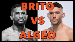 Joanderson Brito Octagon Interview  UFC Vegas 62 [upl. by Kirrad]