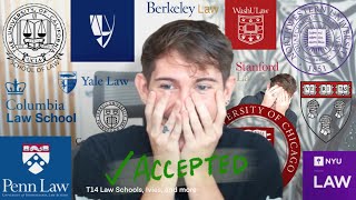 LAW SCHOOL DECISION REACTIONS 2022  15 Schools Berkeley Georgetown Columbia Yale more [upl. by Anitsirhc]