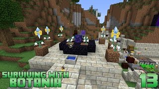 Surviving With Botania  E13  Enchanting With Mana amp Terra Shatterer [upl. by Eudoca]