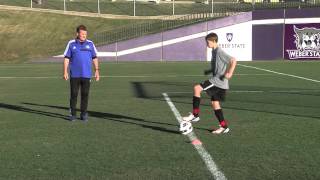 Basic Youth Soccer Drills  Touch 1 [upl. by Hsatan]