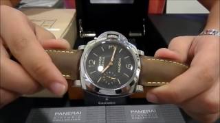 Panerai Luminor Marina 1950 PAM 422 3 Days Power Reserve  WatchesGMT [upl. by Aleacim]