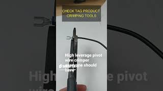 CRIMPING TOOLS 10 inches very Handy [upl. by Llerrud940]