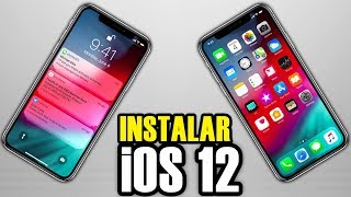 Como instalar iOS 12  Muy fácil [upl. by Nasas]