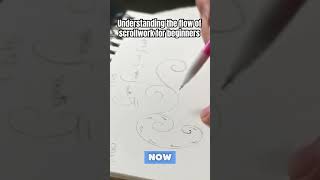 Understanding the flow of scrollwork for beginners godfirst engraving art artist lugo drawing [upl. by Tj]