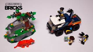 Lego City 60426 Jungle Explorer Off Road Truck Speed Build [upl. by Creath]