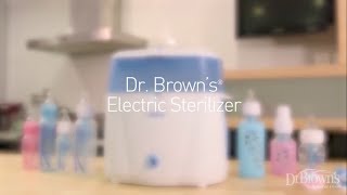 DrBrowns Electric Sterilizer Sterilize baby bottles quickly and easily [upl. by Urba]