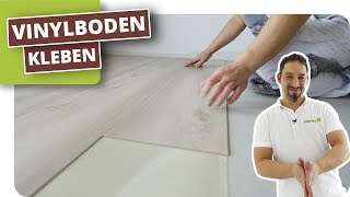 Vinylboden kleben [upl. by Alcina]