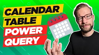 Create Date Table or Calendar in Power Query M Complete Guide [upl. by Triley]