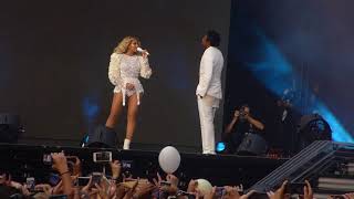 Beyonce amp Jay Z  intro  quotHoly Grailquot Live Paris 14072018 [upl. by Ayotahc]