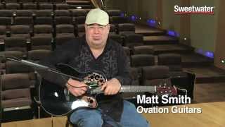 Ovation Celebrity Elite CE445 Acousticelectric Guitar Demo  Sweetwater Sound [upl. by Yerag]