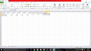 Como calcular la nota de un estudiante con Excel Examen segundo parcial Hoja electronicas [upl. by Aruon]