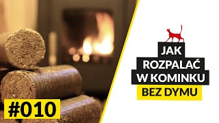 JAK PRAWIDĹOWO ROZPALAÄ† W KOMINKU BRYKIETEM DRZEWNYM  EKOLOGICZNE ROZPALANIE KROK PO KROKU  010 [upl. by Adrianne]