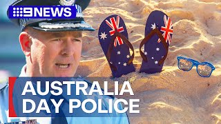 Police operation underway for Australia Day long weekend  9 News Australia [upl. by Eras]