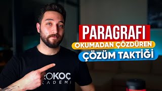 10 SANİYEDE Paragraf Sorusu Çözdüren Taktiğim  25 DAKİKADA TÜRKÇEYİ FULLE [upl. by Aerdied]