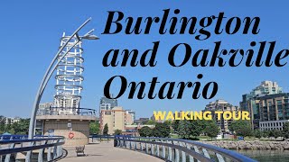 BURLINGTON and OAKVILLE Walking Tour [upl. by Anerbas]