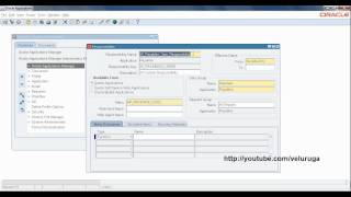 Oracle ERP Applications  R12 Responsibility Creation [upl. by Llennahs251]