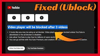 How to bypass YouTube AdBlock detection with uBlock Origin [upl. by Airetas751]