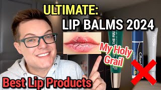 BEST LIP BALMS 2024  Move Over Chapstick [upl. by Renny]