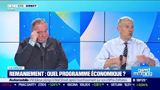 Nicolas Doze face à JeanMarc Daniel  Remaniement quel programme économique [upl. by Cherian]