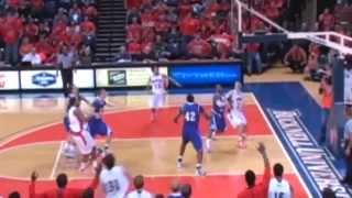 Bucknell graduate Mike Muscala highlights [upl. by Oleta]