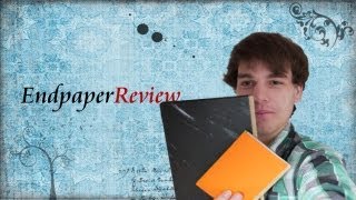 Ein Buch selber binden  Tutorial  EndpaperReview [upl. by Weismann]