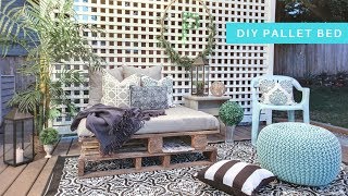 DIY PALLET DAYBED [upl. by Scutt]