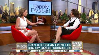 JILL NICOLINI INTERVIEWS FRAN DRESCHER PIX11 MORNING NEWS [upl. by Emirak]