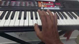 gore gore mukhde pe kala kala chasma hindi song keyboard play [upl. by Also160]