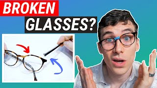 How to Fix Broken Glasses at HOME  and Adjust Them Too [upl. by Oeniri]