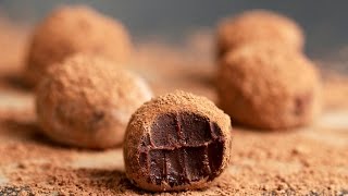 Easy Chocolate Truffles 4 Ways [upl. by Oninotna]