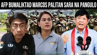 AFP WITHDRAW SUPPORT MARCOS PALITAN SARA NA ANG PANGULO [upl. by Slack]