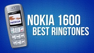 Nokia 1600 Best Ringtones  Melhores Toques do Nokia 1600 [upl. by Hosea]