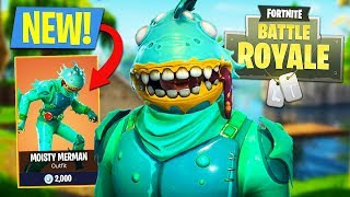 NEW FORTNITE MONSTER Legendary Moisty Merman Outfit Fortnite Battle Royale [upl. by Olmsted638]