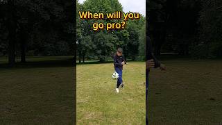 When will you go pro shortsfootballsoccerfreestyleskillseuros [upl. by Eelrahc]