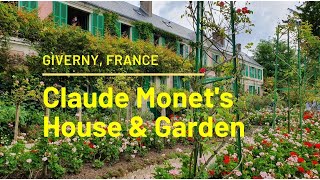 CLAUDE MONETS Garden  Full House Tour GIVERNY France 2020  4K [upl. by Ozzy]