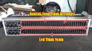 Servis Equalizer Behringer GEQ3102 Frequensi Banyak Yang Tidak Fungsi  Led Tidak Nyala [upl. by Abehshtab644]