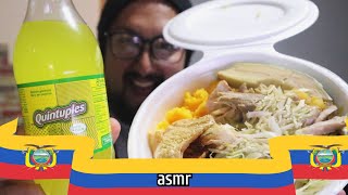 ASMR Comiendo Hornado  El Plato Típico de Ecuador  Sonidos de Comida Para Dormir [upl. by Greff]