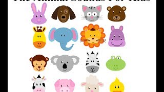 Animal Video Sounds for Kids [upl. by Aynuat]