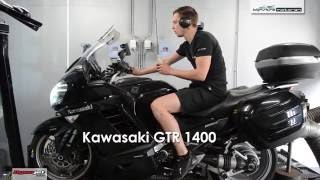 Dynojet testrun Kawasaki GTR 1400 Klijnstra Motoren [upl. by Nnylyoj]